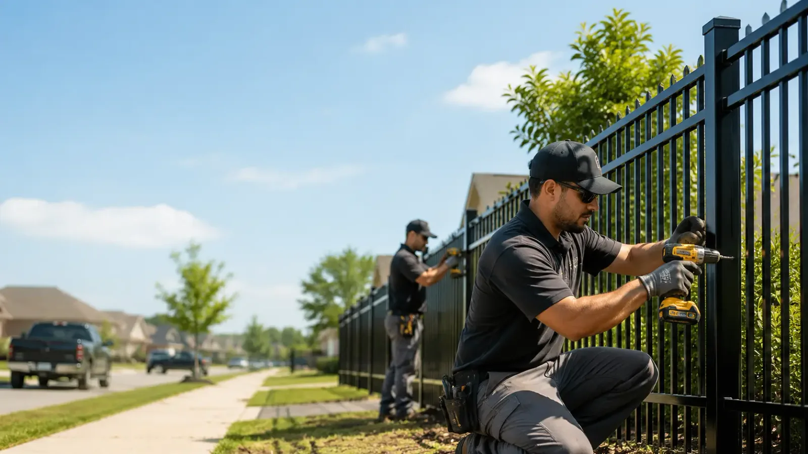 Metal Fence Installation in Milan, GA
